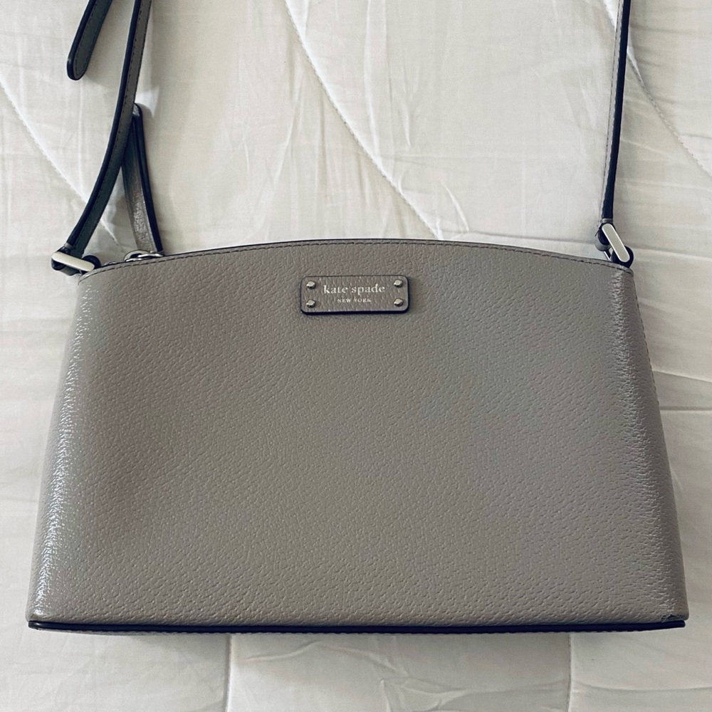 Kate Spade Light Gray Crossbody